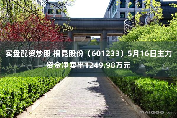 实盘配资炒股 桐昆股份（601233）5月16日主力资金净卖出1249.98万元