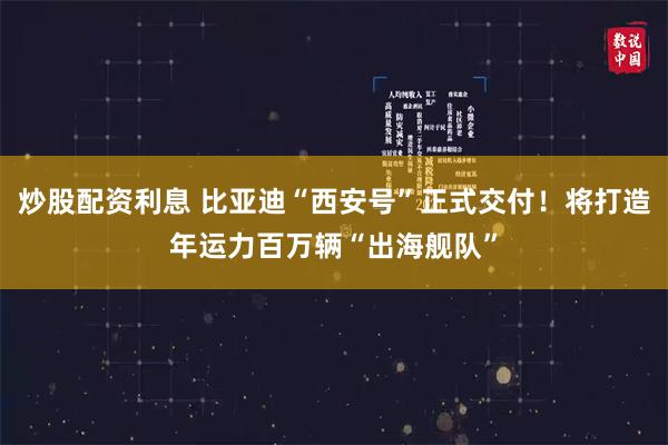 炒股配资利息 比亚迪“西安号”正式交付！将打造年运力百万辆“出海舰队”