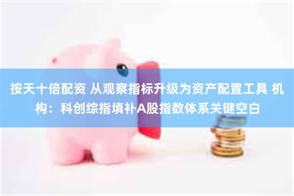 按天十倍配资 从观察指标升级为资产配置工具 机构：科创综指填补A股指数体系关键空白