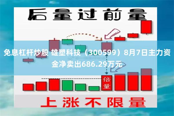 免息杠杆炒股 雄塑科技（300599）8月7日主力资金净卖出686.29万元