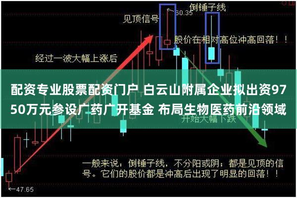 配资专业股票配资门户 白云山附属企业拟出资9750万元参设广药广开基金 布局生物医药前沿领域