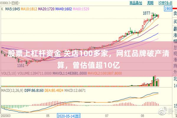 股票上杠杆资金 关店100多家,网红品牌破产清算,曾估值超10亿